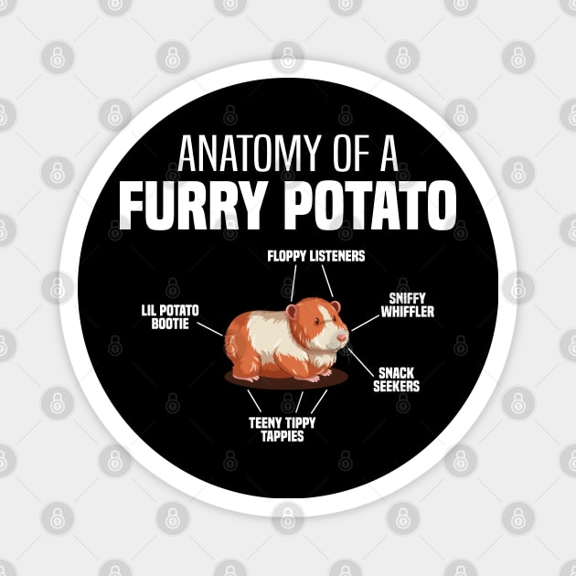 Anatomy of a Furry Potato, Rodents Guinea Pigs Lover and owner Magnet by BenTee